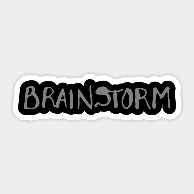 brainstorm Sticker by Oluwa290